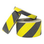 Load image into Gallery viewer, Anti-Slip Silicone Carbide Abrasive Grit Tape ~ Commercial Grade w Yellow and Black Stripe | Merco Tape® M321