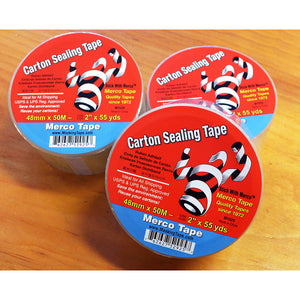 Carton Sealing Tape | Merco Tape® M1529~ Retail Packaged and Labeled