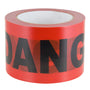 Load image into Gallery viewer, DANGER DANGER Barricade Tape in Red and Black | Merco Tape® M234

