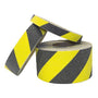 Cargar imagen en el visor de la galería, Anti-Slip Silicone Carbide Abrasive Grit Tape ~ Commercial Grade w Yellow and Black Stripe | Merco Tape® M321
