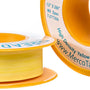Load image into Gallery viewer, Threadmaster® Threadseal Tape ~ Yellow (for gas lines) High Density, Labeled, Import | Merco Tape® M44
