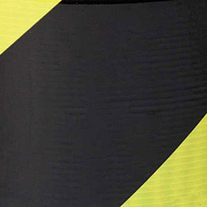Duct Tape Safety Stripe in Yellow and Black with Cloth scrim | Merco Tape™ M906D