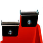 Cargar imagen en el visor de la galería, Tape Dispenser for 2 or 4 rolls, Heavy, Metal, various Colors, with Tooth Edged Blades ~ Made in ITALY | Merco Tape® MD-T series
