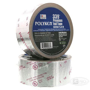 POLYKEN 339 UL 181A-P & 181B-FX Listed Cold Weather Foil Tape