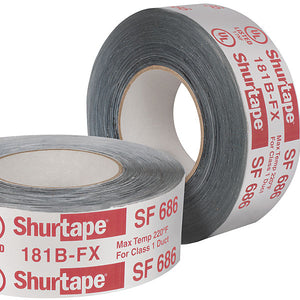 SHURTAPE SF 686 UL 181B-FX Listed/Printed ShurMASTIC® Butyl Foil Tape